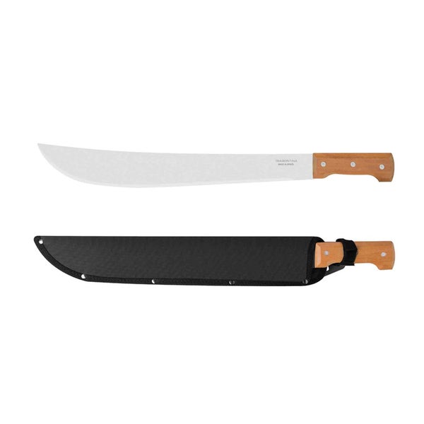 Machete mit Holzgriff und Scheide