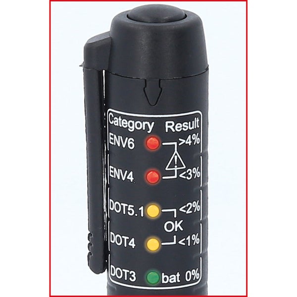 Bremsflüssigkeitstester zur Messung des Wassergehalts