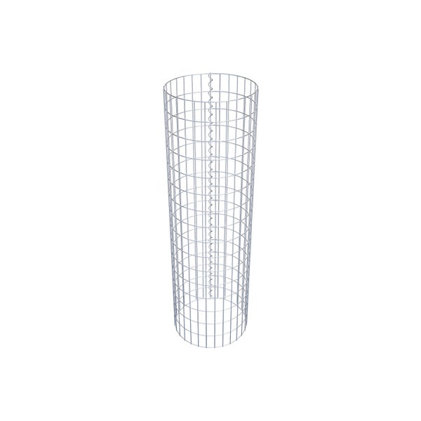 Gabionensäule Durchmesser 47 cm, MW 5 x 10 cm rund - Höhe: 1,60 m