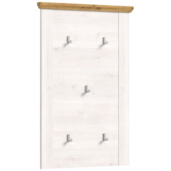 Verona Wandgarderobe 5 Haken Lärche Dekor. 64 X 4 X 103 cm