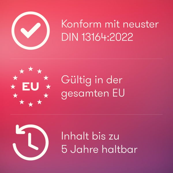 PURAHELP KFZ Nachfüllset DIN 13164 nach aktueller Norm 2024 (StVO konform) - Inkl. Beatmungstuch - Erste Hilfe Set Auto Verbandskasten Auto 2024