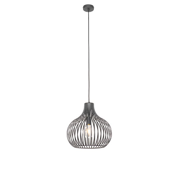 Hängelampe mit Metallgestell