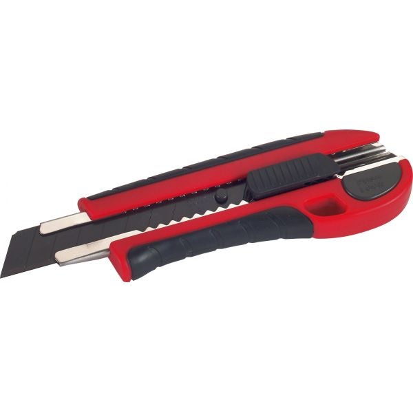 Triuso Cuttermesser Power-Black-Klinge 18 mm Softgriff, Premium - 1 Stück