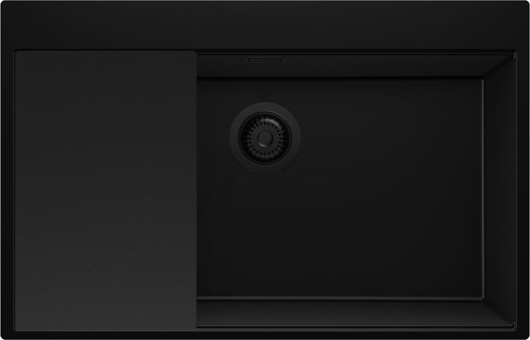 Spüle aus Granit mit Abtropffläche