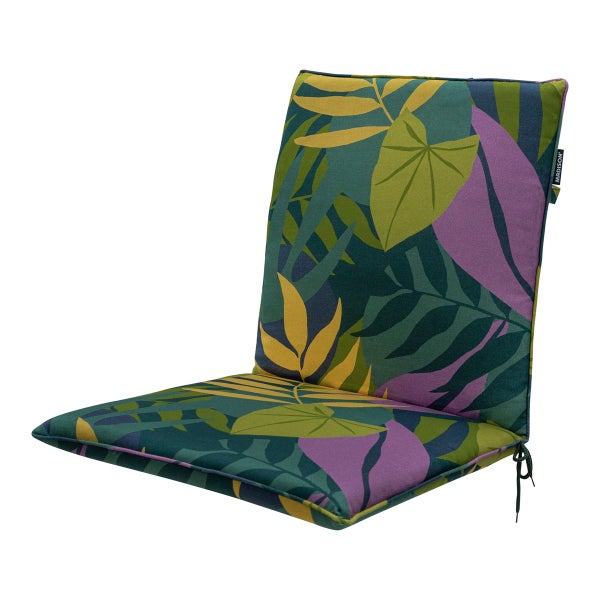 Stuhlauflage Stapelstuhl Iven grün - Ca. 97x49 cm - 4er-Set