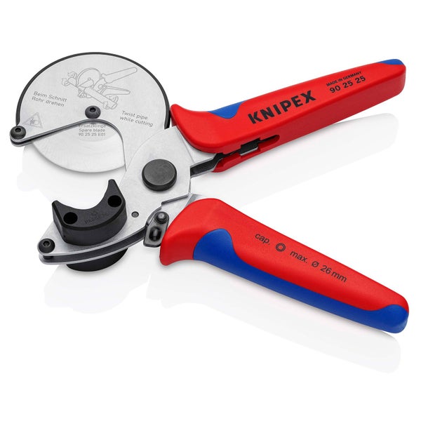 Knipex Rohrschn.f.Verbund-und Kunststoffrohre mit Mehrkomponenten-Hüllen 210 mm - 902525