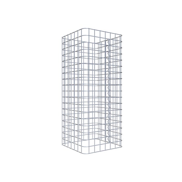 Gabionensäule 37 x 37 cm MW 5 x 5 cm eckig - Höhe: 0,90 m
