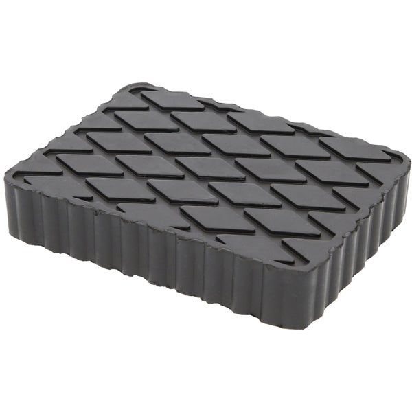 Gummiblock mit Rautenmuster