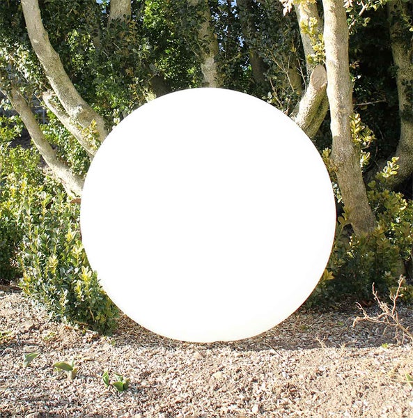 Kugelleuchte Gartenkugel GlowOrb white 45cm Ø E27 10477