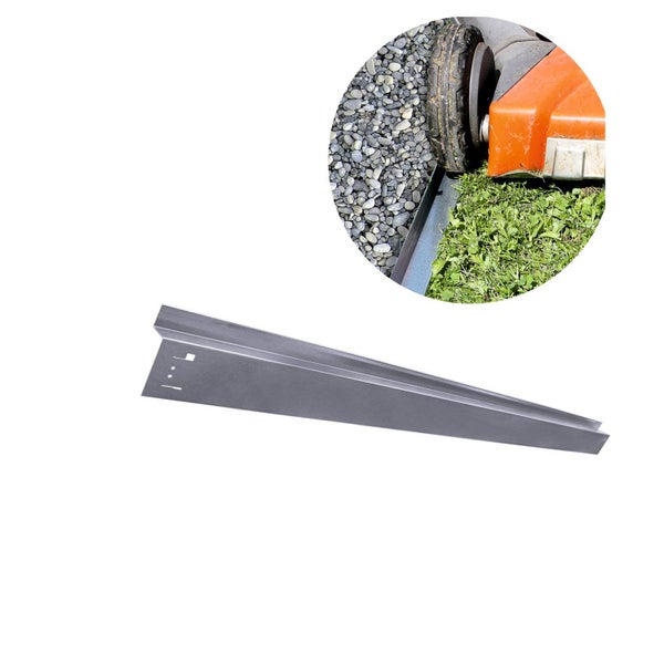 Metallrasenkante mit Anwendungsbeispiel