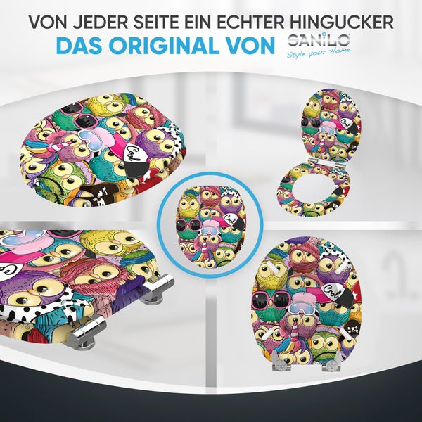WC-Sitz mit Absenkautomatik Owl