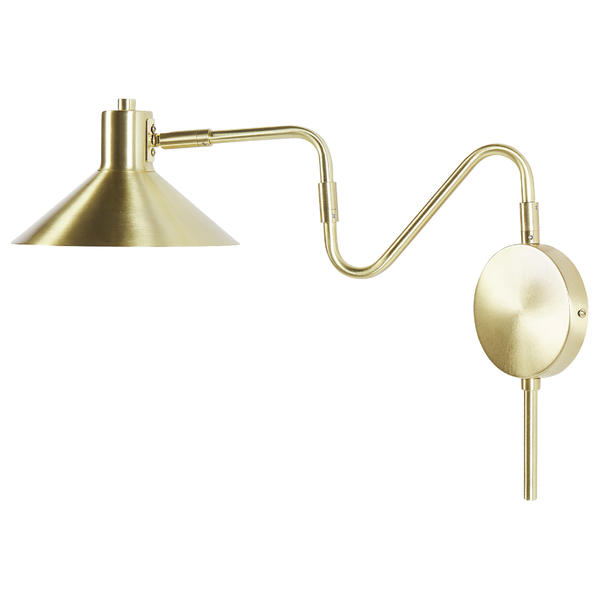 Wandlampe BALIEM verstellbar Metall Gold
