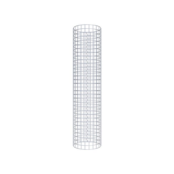 Gabionensäule Durchmesser 37 cm MW 5 x 5 cm rund - Höhe: 160 cm