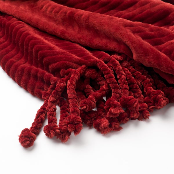 Wohndecke Ziggy - Rot 140x180 cm