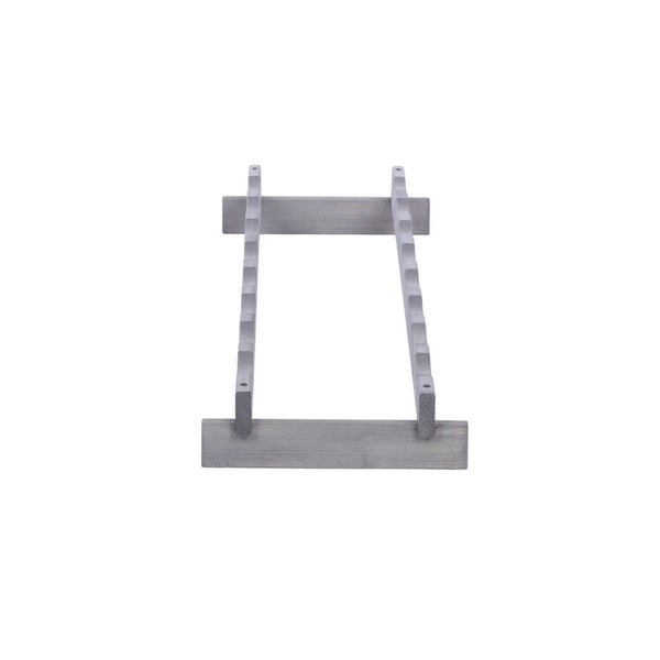 Weinregal VINOTECA FLEX PRO HxBxT 9x84x28cm 8 Flaschen auf 1 Ebene Massives Kiefernholz Grau