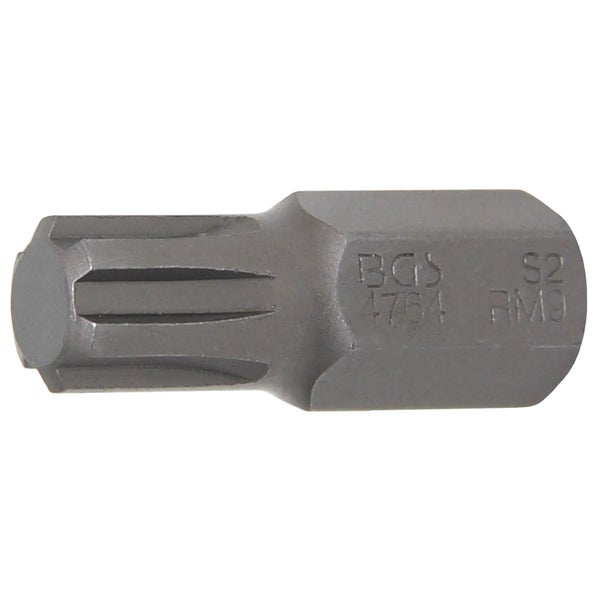 BGS Bit Antrieb Außensechskant 10 mm (3/8) Keil-Profil (für RIBE) M9 - 4764