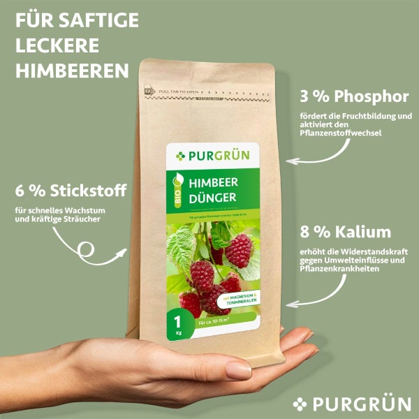 Purgrün Bio-Himbeerdünger 1 kg