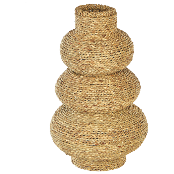 Dimensionsdarstellung einer Vase mit einem Durchmesser von 10 bis 23 Zentimetern und einer Höhe von 41 Zentimetern