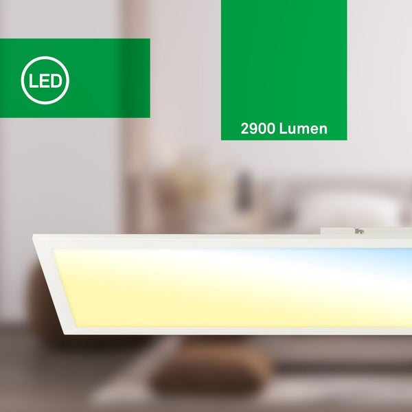 LED Panel LED Deckenleuchte Deckenlampe EEK A Dimmbar Fernbedienung CCT