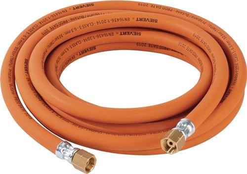 Sievert Gasschlauch mit Anschlüssen für Propangas und Butangas