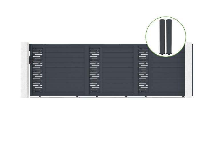 Geöffneter Adventskalender mit Illustrationen und Süßigkeiten