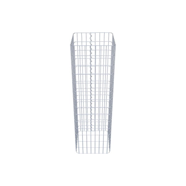 Gabionensäule 42 x 42 cm, MW 5 x 10 cm eckig - Höhe: 1,40 m