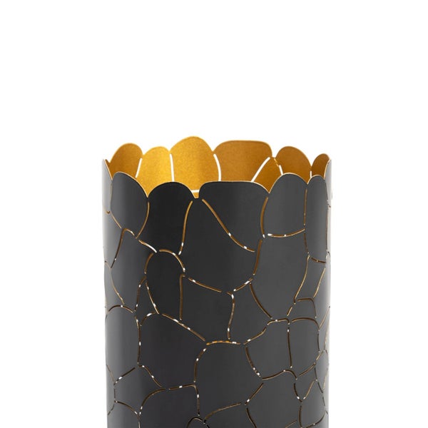 Lindby Tischlampe Aralena (Modern) in Schwarz aus Metall (1 flammig, E27) - Tischleuchte Schreibtischlampe Nachttischlampe Wohnzimmerleuchte