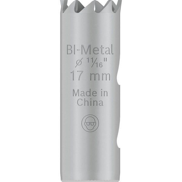 Bimetall Lochsäge, 17 mm