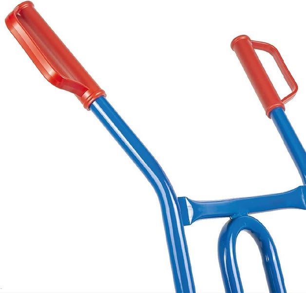Sackkarre Trestles S01 Stahl | Profi-Transporthilfe mit PU-Rädern & 250 kg Tragkraft | Blau | Made in EU