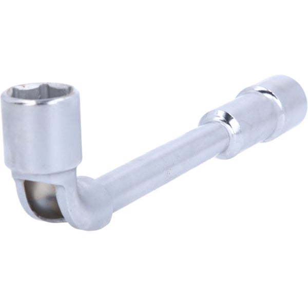 Gelenk-Steckschlüssel aus verchromtem Stahl für schwer zugängliche Schrauben.