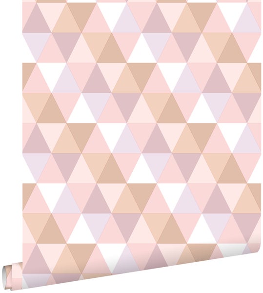Tapetenrolle mit Dreiecksmuster