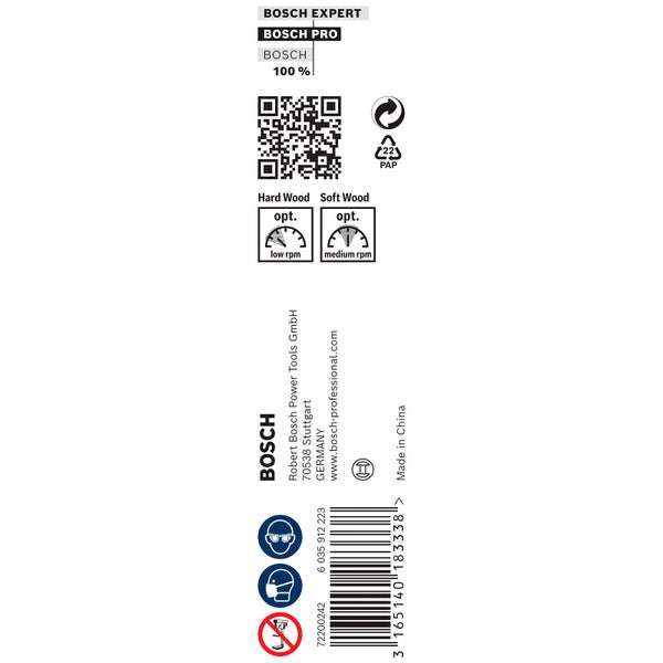 Bosch PRO Wood Holzschlangenbohrer 10 x 170 x 235 mm - 2608597624