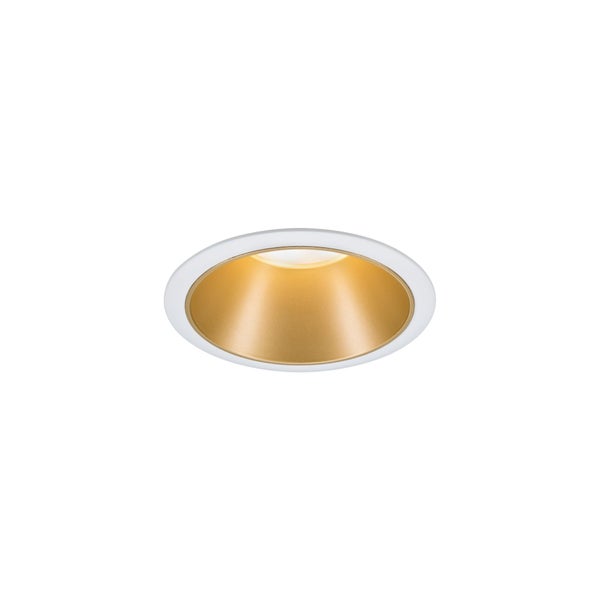 LED Einbauleuchte 3-Step-Dim Cole Coin 3er-Set IP44 rund 88mm Coin 3x6W 3x460lm 230V dimmbar 2700K Weiß, Gold matt