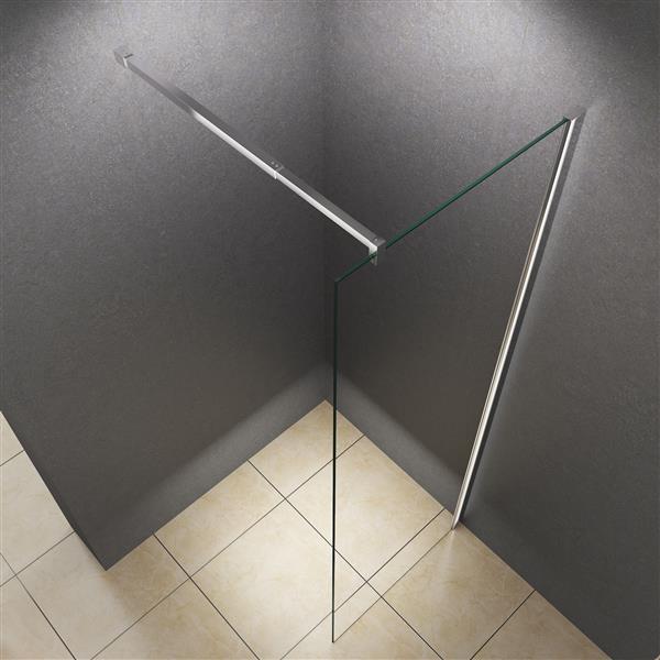 Glaswerk Westfalen - LiLy 50x200cm Walk in Duschwand  Klarglas