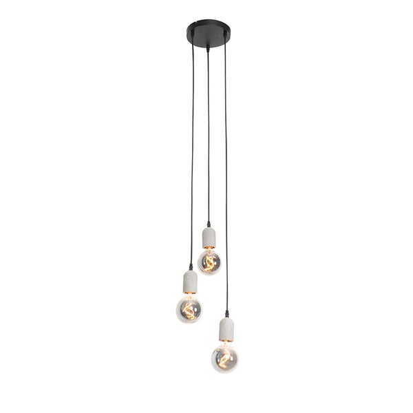 Pendelleuchte mit drei Lampen