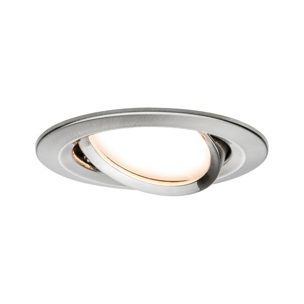 Hand bedient Touch Schalter an einer dimmbaren Leuchte mit 3 Stufen und Memory Funktion fuer warmweisses Licht
