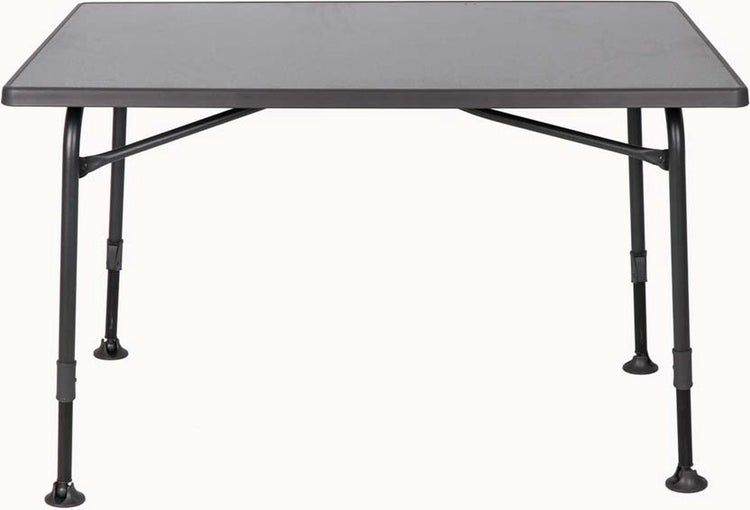 Quadratischer, höhenverstellbarer Klapptisch für den Innen- und Außenbereich