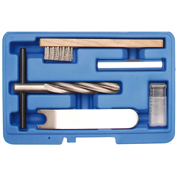 Satz Torx-Schraubendreher mit verschiedenen Größen in einer Werkzeugkiste