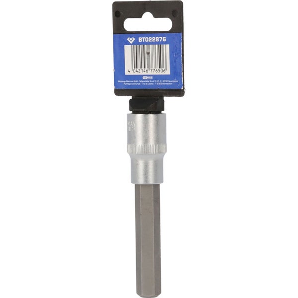 BRILLIANT TOOLS 1/2 Innensechskant Bit-Stecknuss 100 mm lang 12 mm - BT022876
