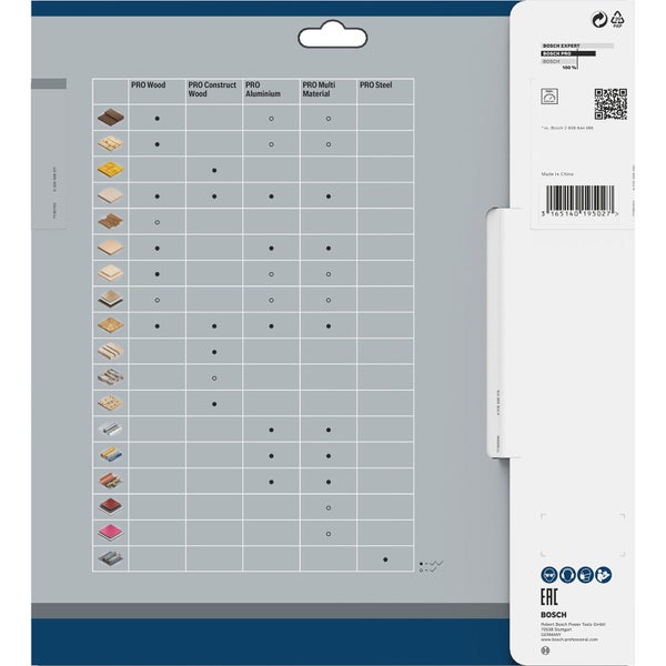 Bosch PRO Wood Kreissägeblatt 250 x 3,2 x 30 mm - 2608640728