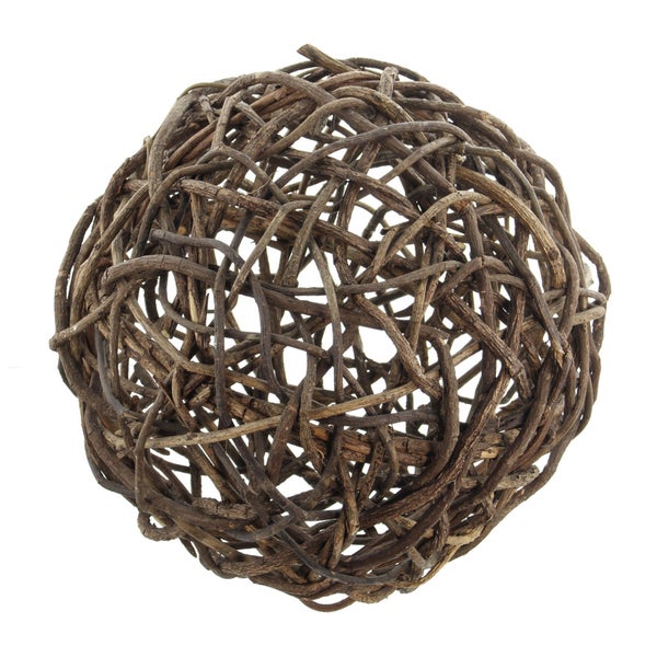 FRANK FLECHTWAREN | Kugel Rebenholz, HOLZ, ca. Ø 40 cm