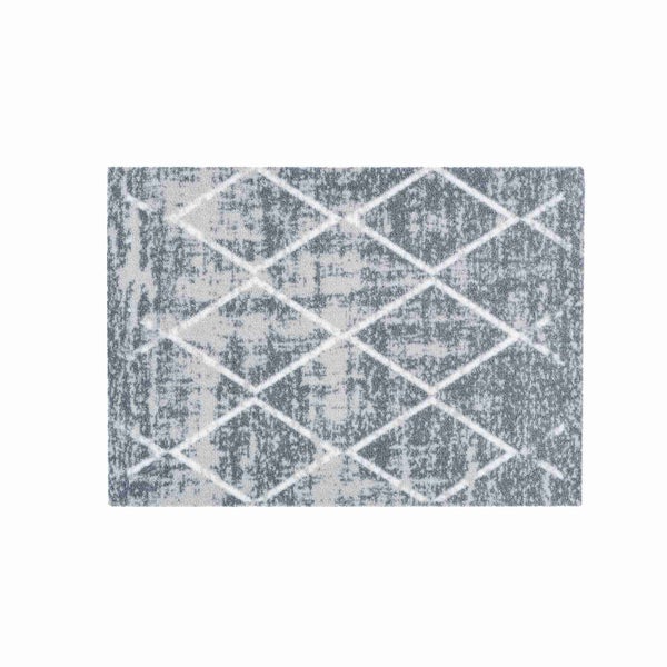 Teppich mit geometrischem Rautenmuster