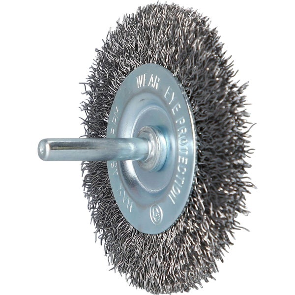 BRILLIANT TOOLS Scheibenbürste Ø 75 mm mit 6 mm Aufnahme - BT103107