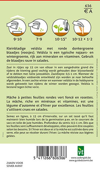 Informationen zum Anbau von Feldsalat