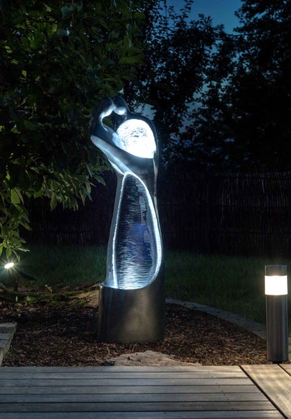 Brunnen Springbrunnen Gartenbrunnen FoPair 118cm 10778
