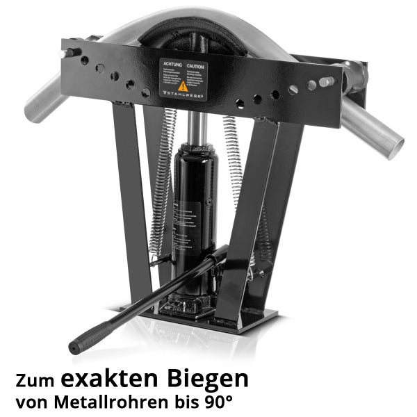Stahlwerk Rohrbiegegerät zum präzisen Biegen von Metallrohren bis 90 Grad