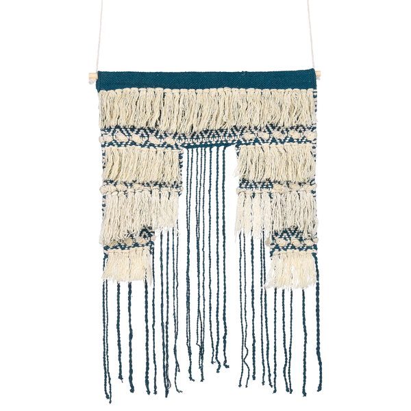 Wandbehang NADRA Baumwolle 77 cm Hellbeige