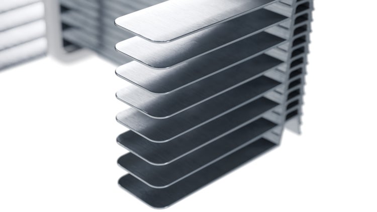 Aluminium Kühlkörper Detailansicht