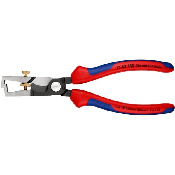 Knipex Abisolierzange mit Mehrkomponentengriff