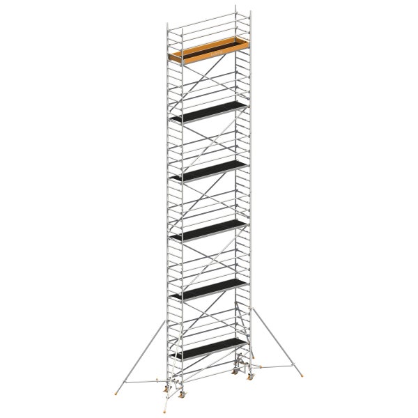 Layher Rollgerüst Uni Standard P2 mit Gerüststützen 13,20m AH